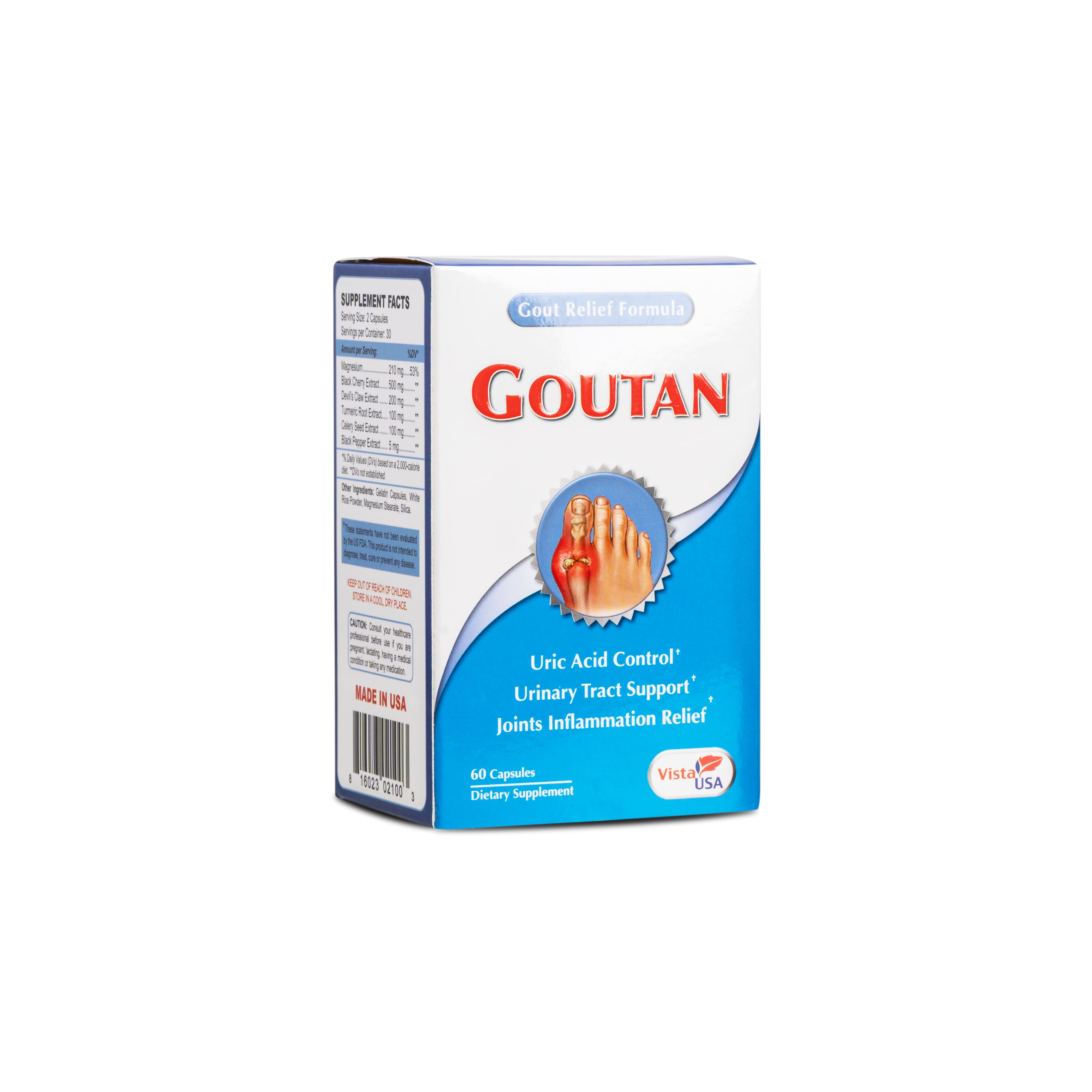 Ảnh số 2 sản phẩm GOUTAN - Hỗ trợ điều trị bệnh gout hiệu quả của Mỹ