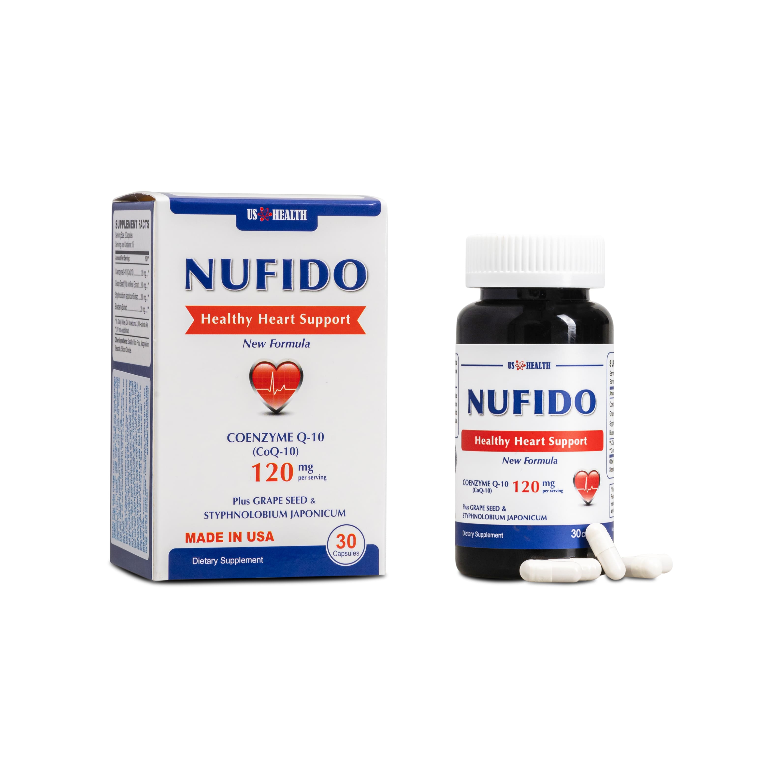 Ảnh số 0 sản phẩm Nufido - Hỗ trợ tăng cường sức khỏe hệ tim mạch